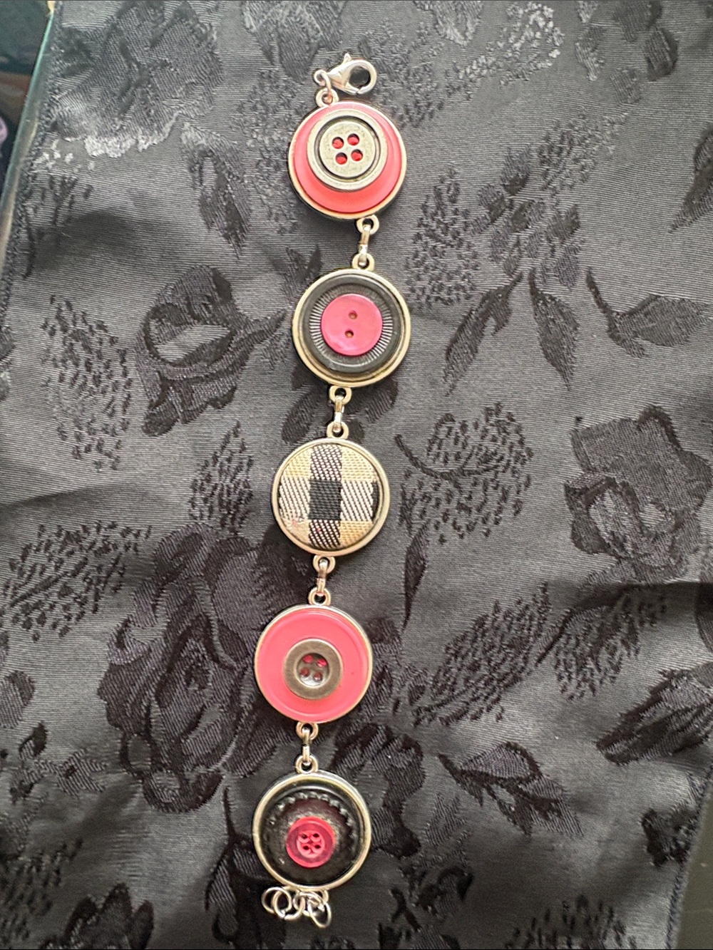 Chunky Button Bracelet